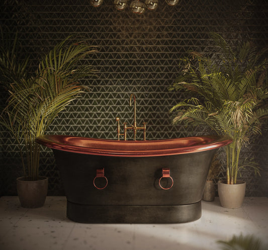 Black Verdigris Bath