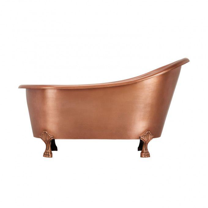 Classic Clawfoot Single Slipper Bath