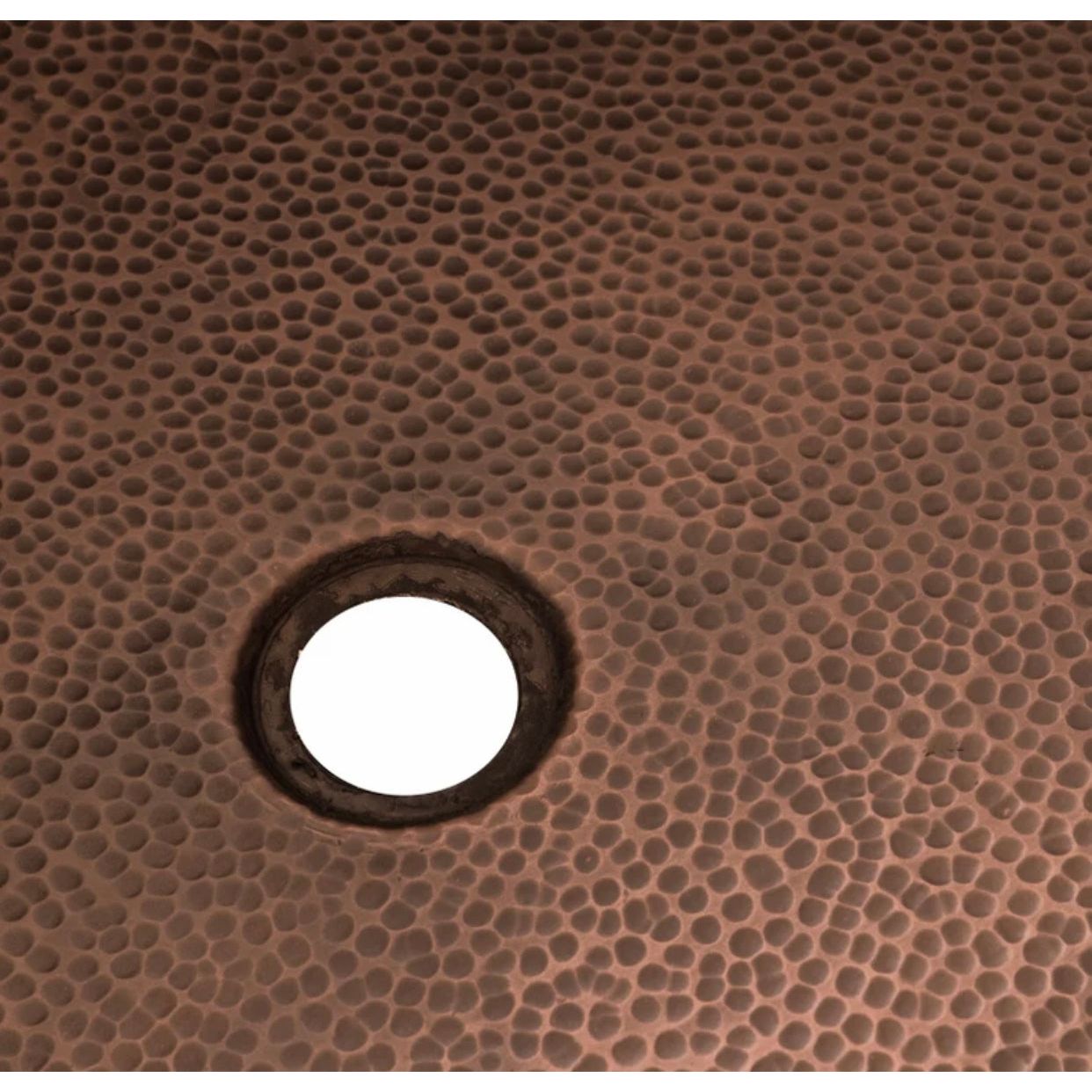 Antique Copper Hammered Japanese Soaking Claw Tub