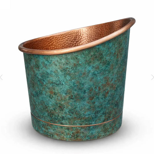 Verdigris Japanese Soaking Copper Bath