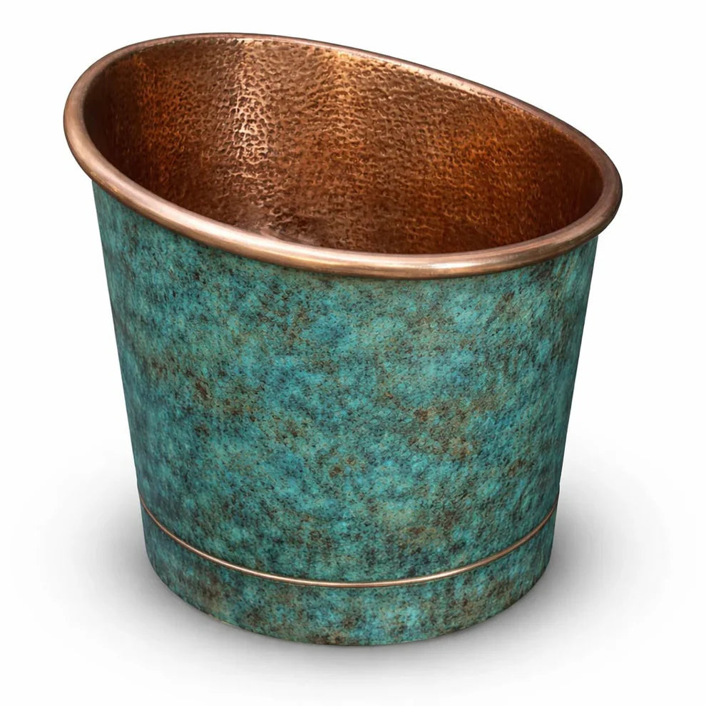 Verdigris Japanese Soaking Copper Bath