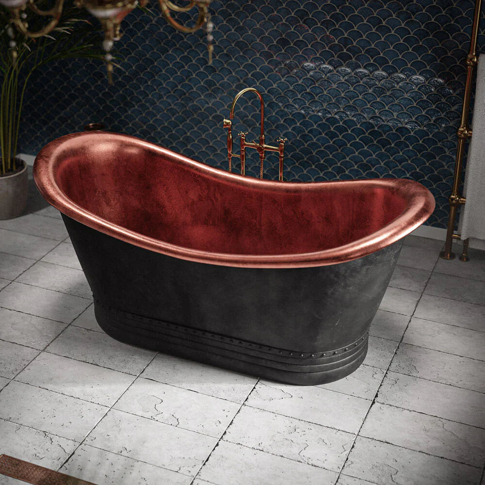 Black Verdigris Bath