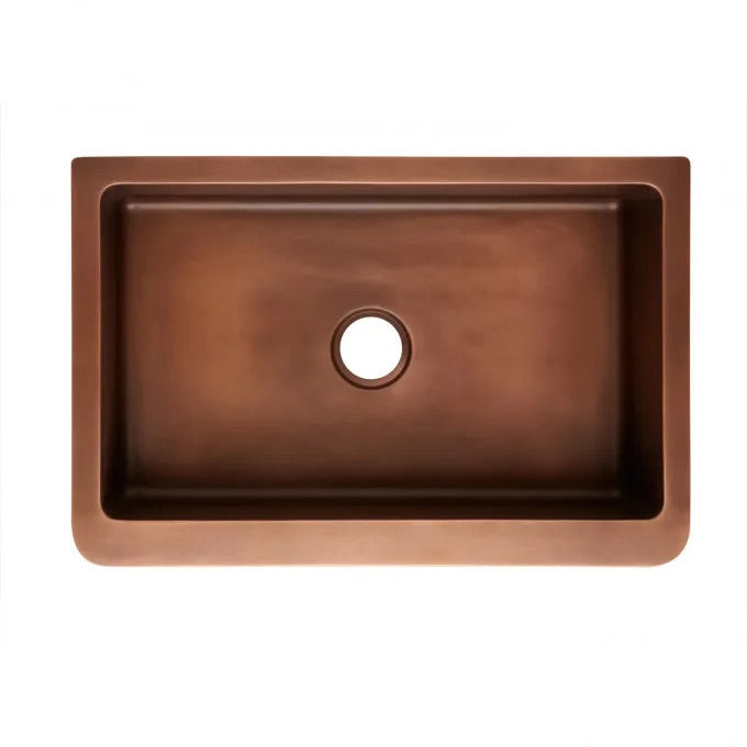 Copper Farmhouse Sink Large