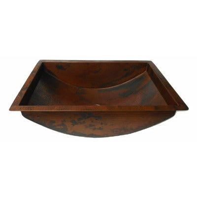 Copper Mexican Fire Rectangular Trough