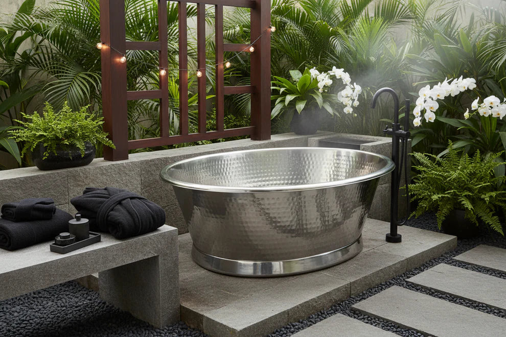 Copper Nickel Round Bath