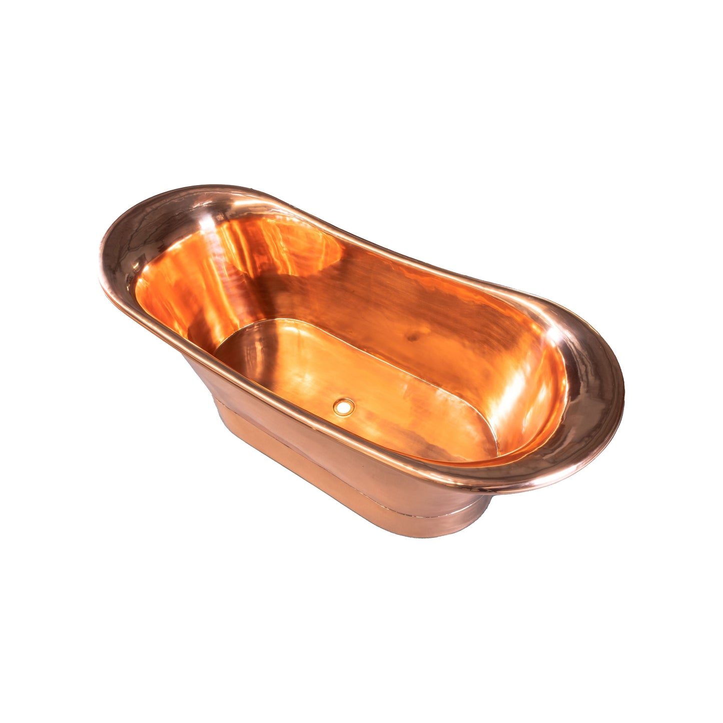 Copper Shiny Polished Bath