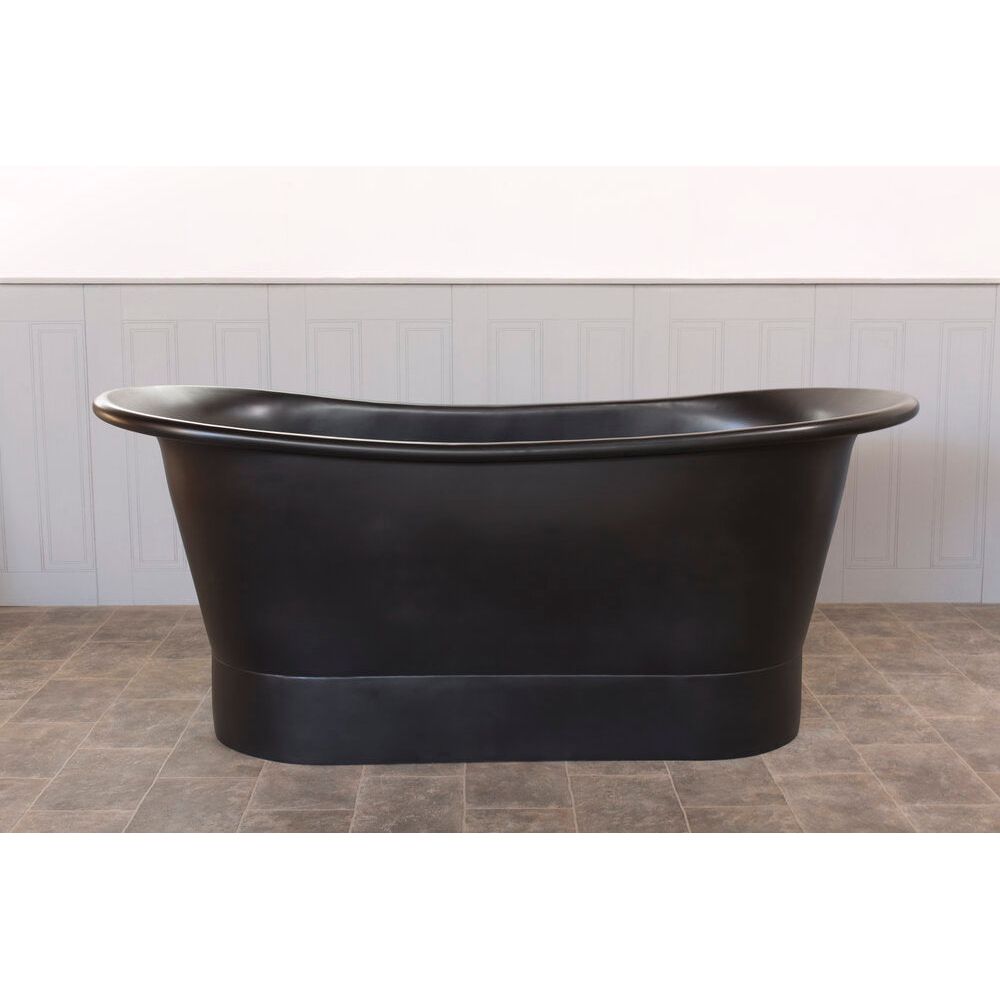 Triple Matte Black Bath