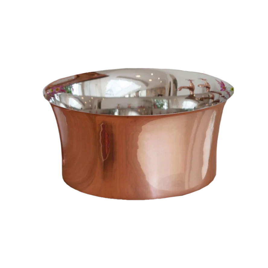 Copper-Nickle Round Wash Bowl